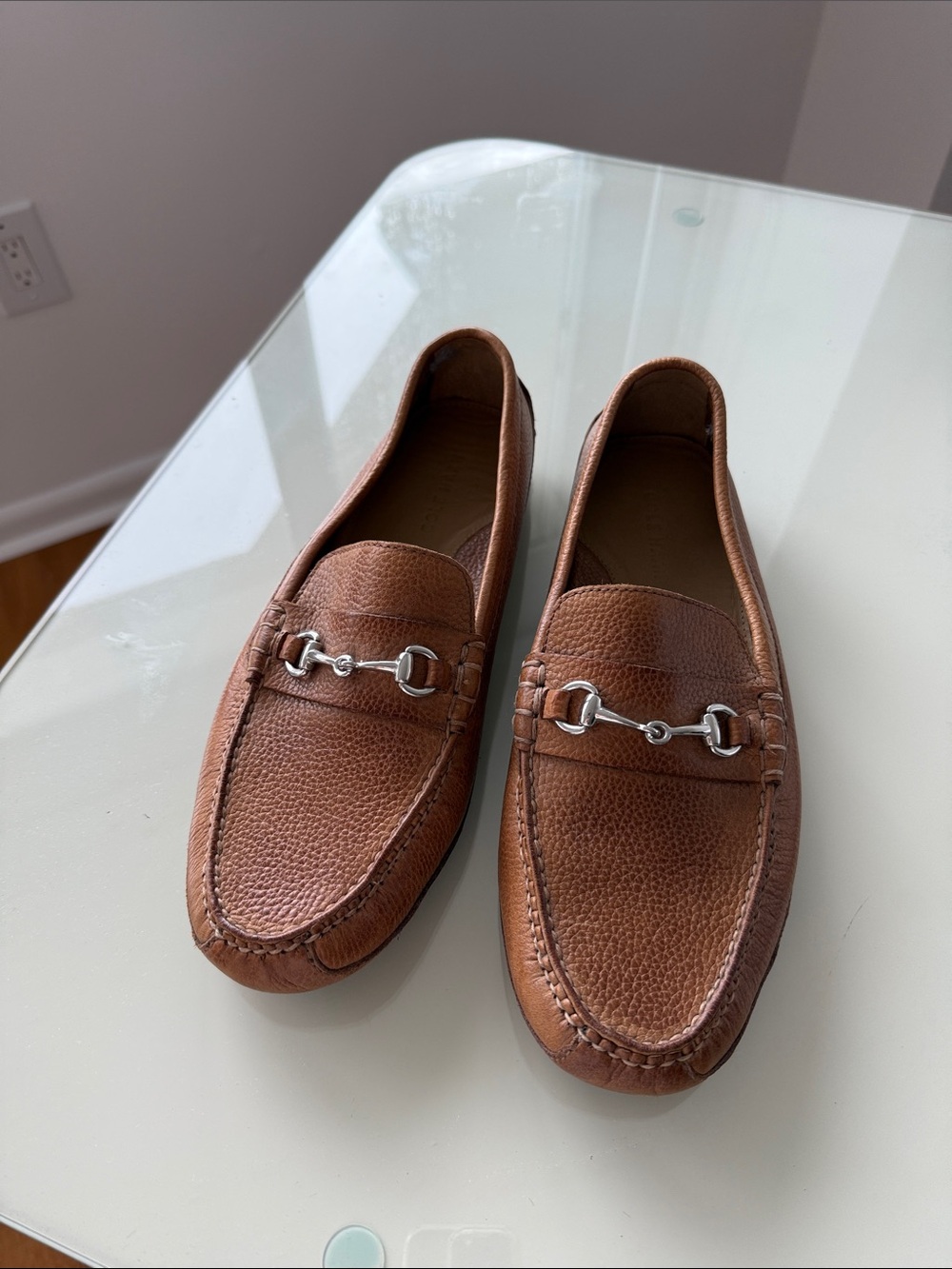 Cole Haan Horsebit Brown Driver Shoes